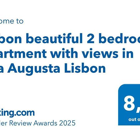 Lisbon Beautiful 2 Bedroom Apartment With Views In Rua Augusta ลิสบอน ภายนอก รูปภาพ